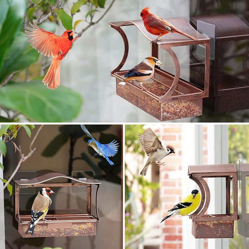 Кормушка Для Птиц На Окно На Присосках