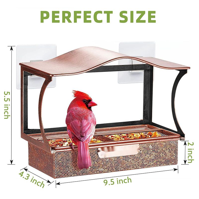 Кормушка Для Птиц На Окно На Присосках