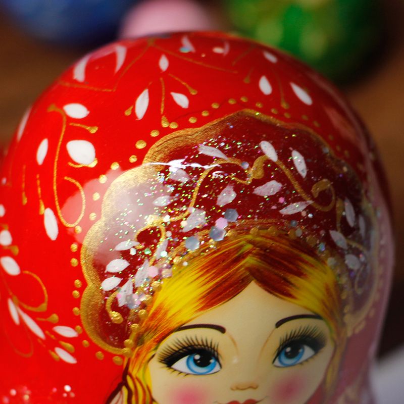 Матрешка Деревянная 10 Штук