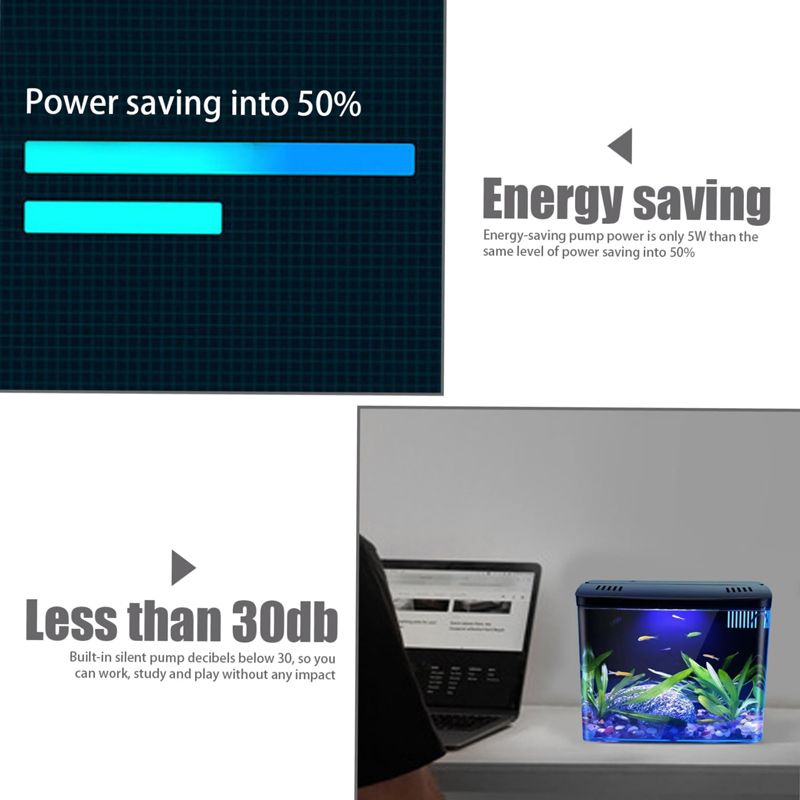 Аквариум Для Петушка С Фильтром И Подсветкой