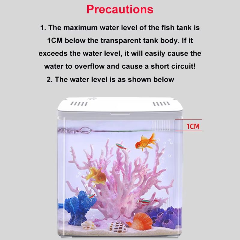 Аквариум Для Петушка С Фильтром И Подсветкой