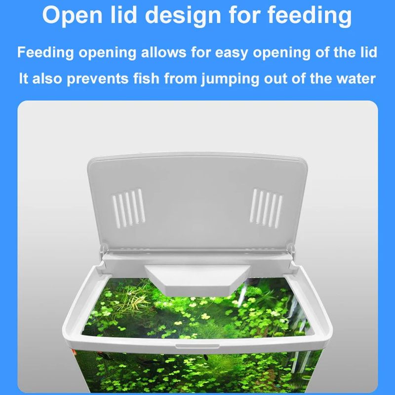 Аквариум Для Петушка С Фильтром И Подсветкой