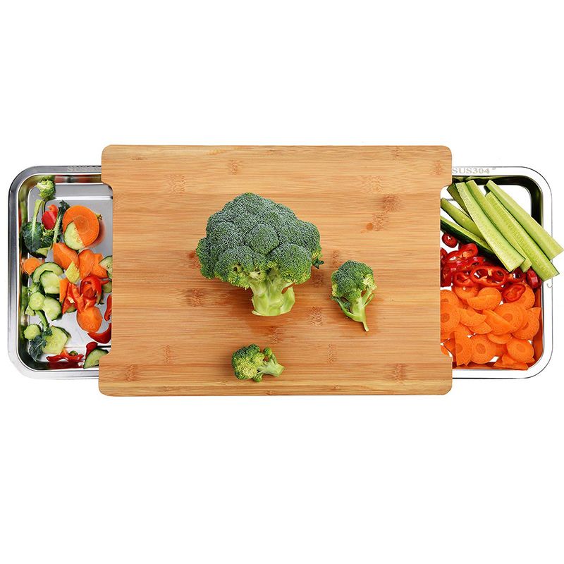 Разделочная Доска С Поддоном