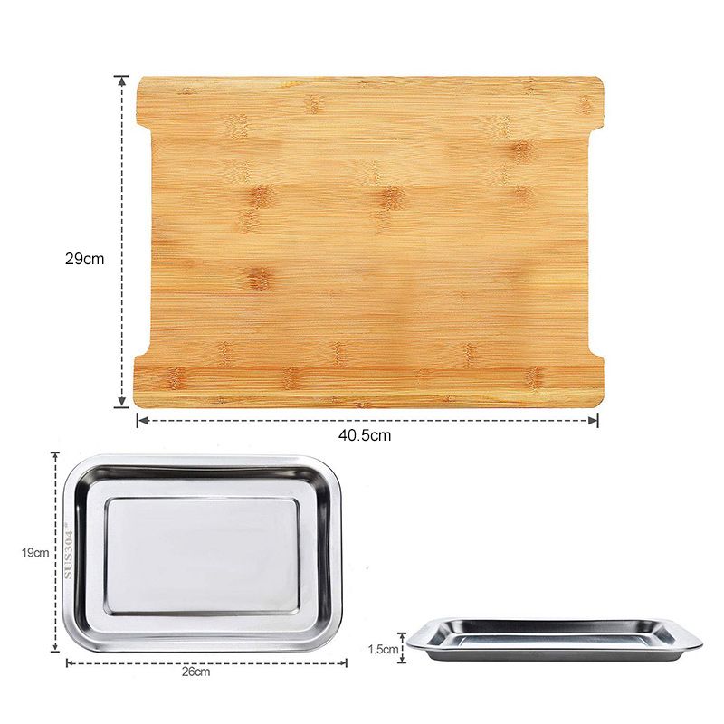 Разделочная Доска С Поддоном