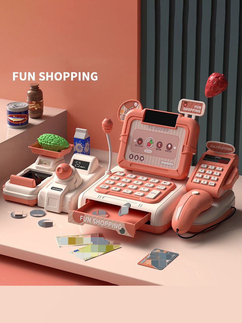 Детская Касса Со Сканером И Звуком