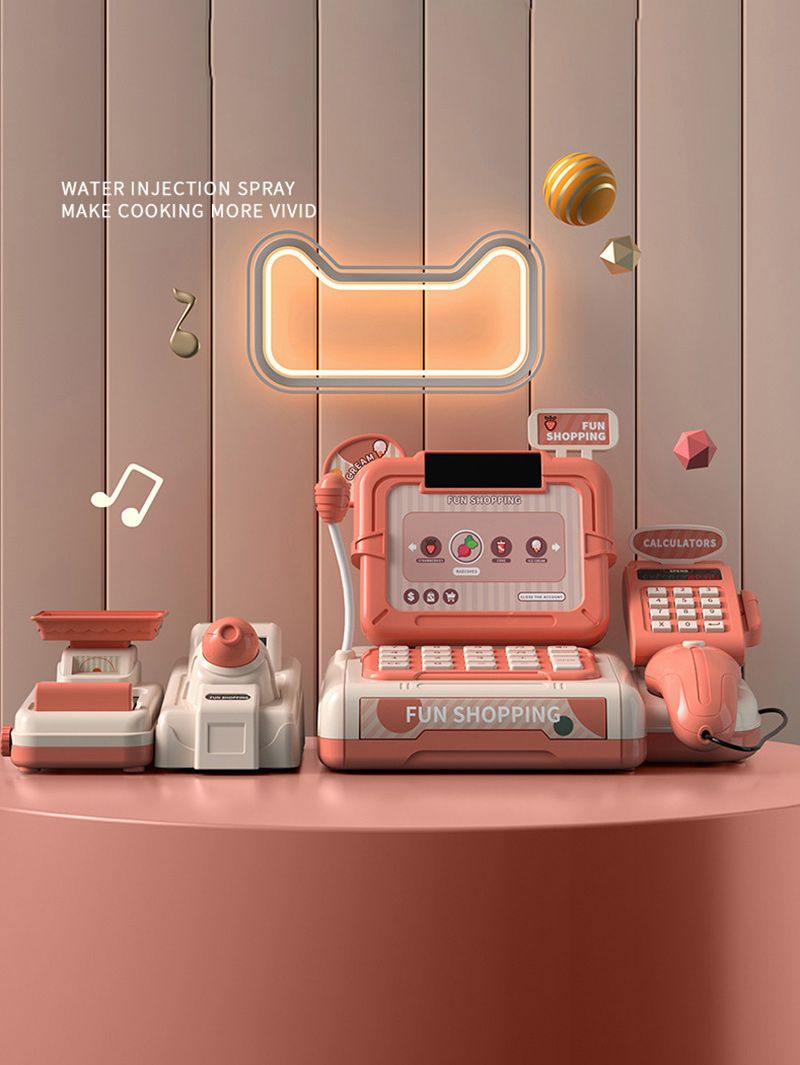 Детская Касса Со Сканером И Звуком