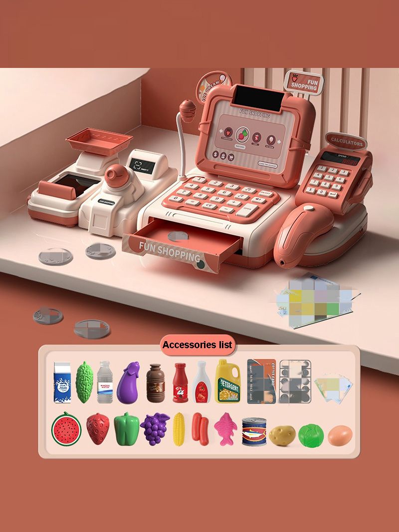 Детская Касса Со Сканером И Звуком