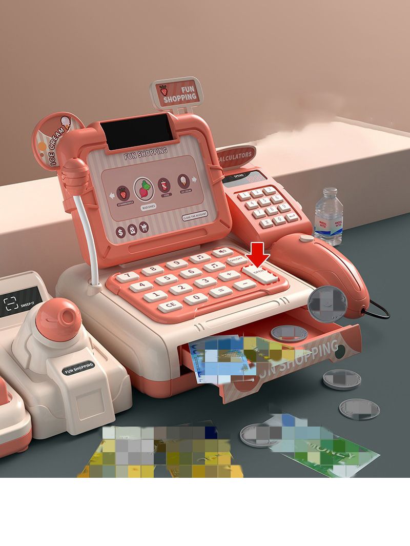 Детская Касса Со Сканером И Звуком
