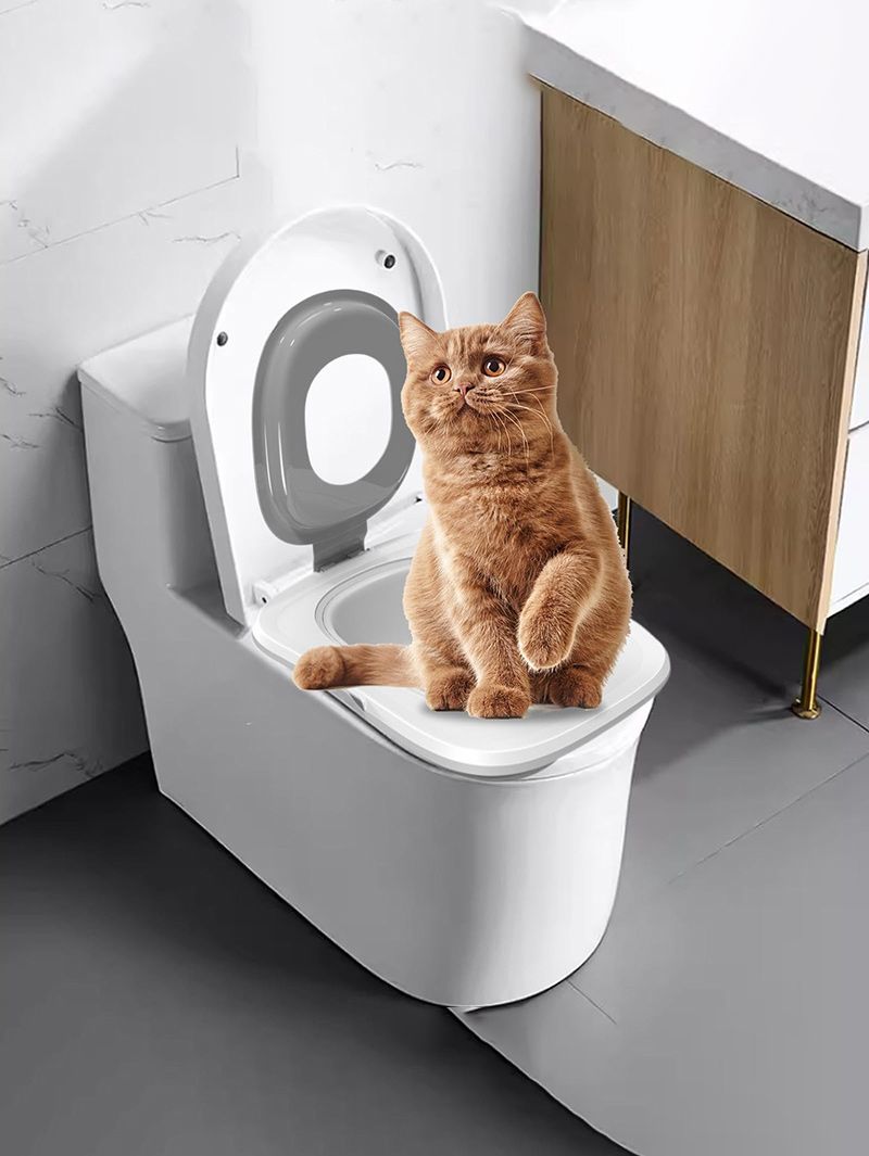 Система Приучения Кошек К Унитазу