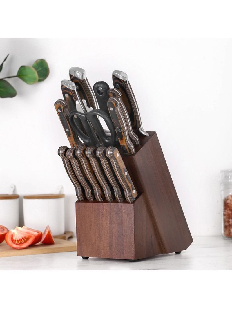 Подставка Для Ножей Деревянная