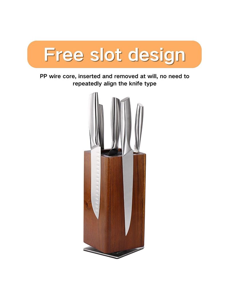 Подставка Для Ножей Деревянная