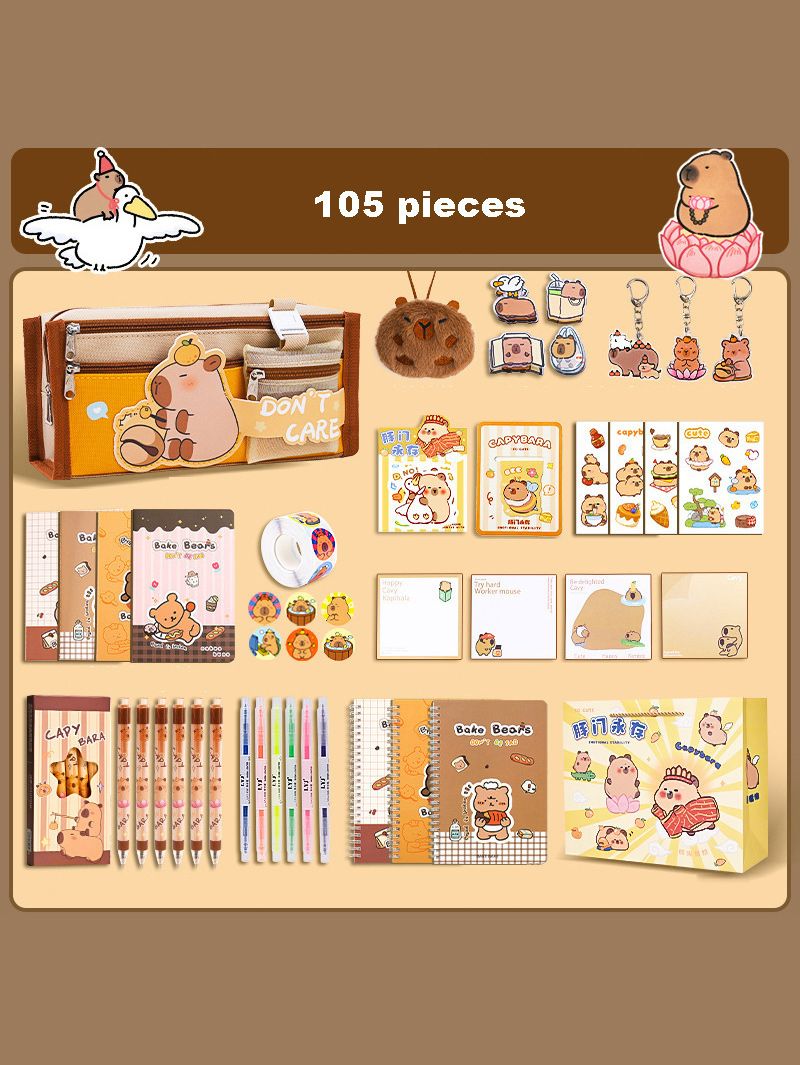 Набор Канцелярии С Капибарой