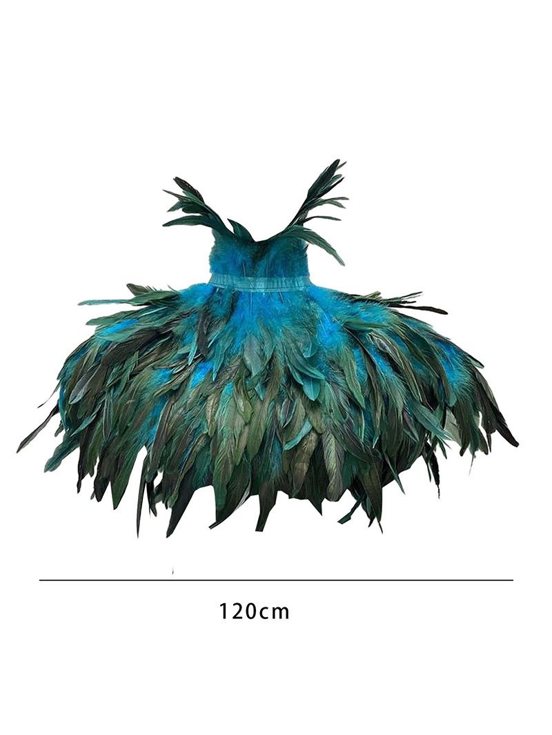 Накидка С Перьями