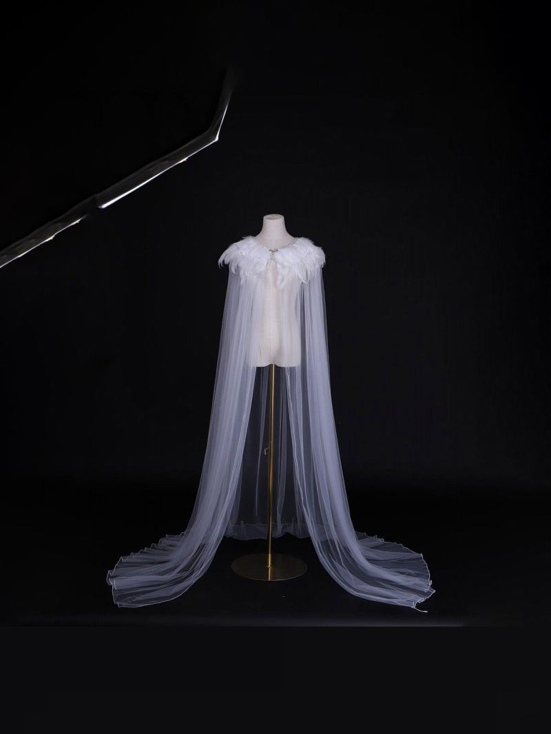 Накидка С Перьями