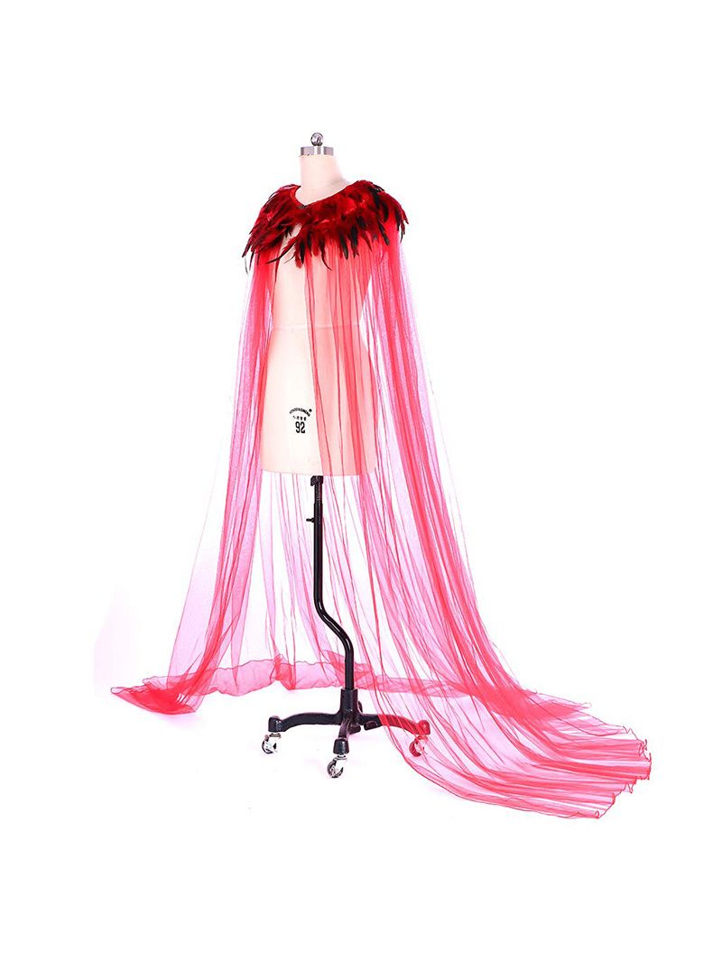 Накидка С Перьями