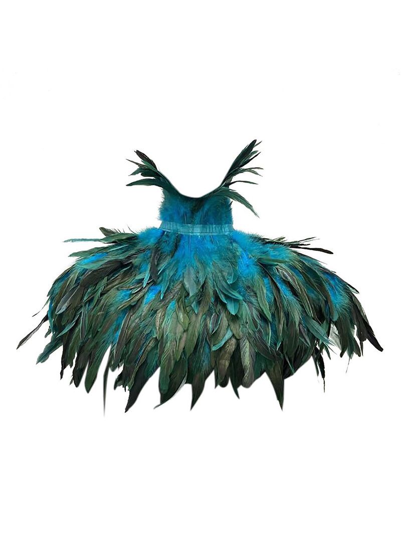 Накидка С Перьями