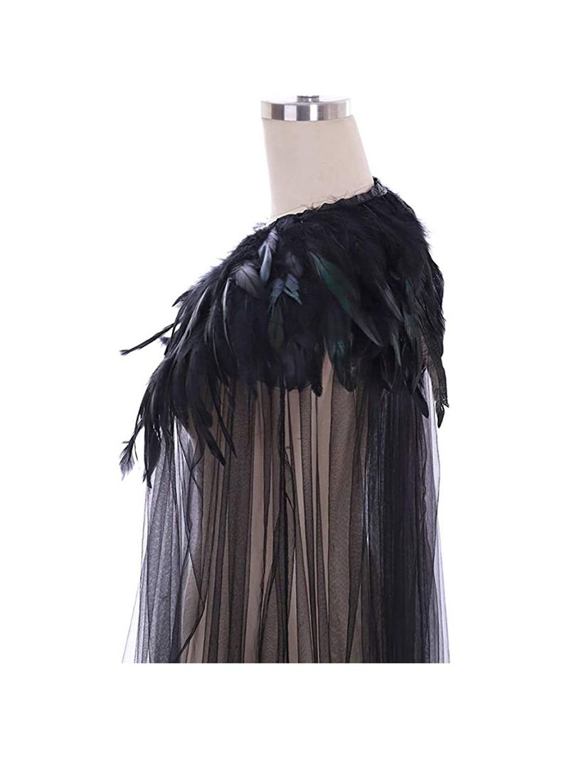 Накидка С Перьями