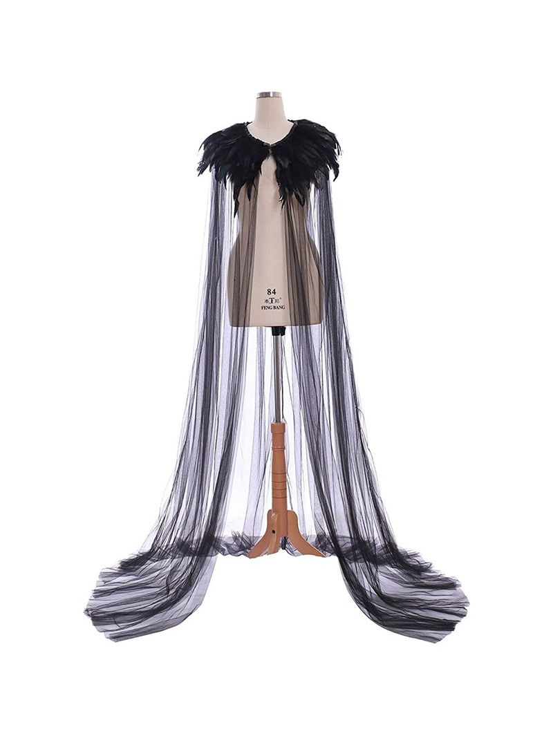 Накидка С Перьями