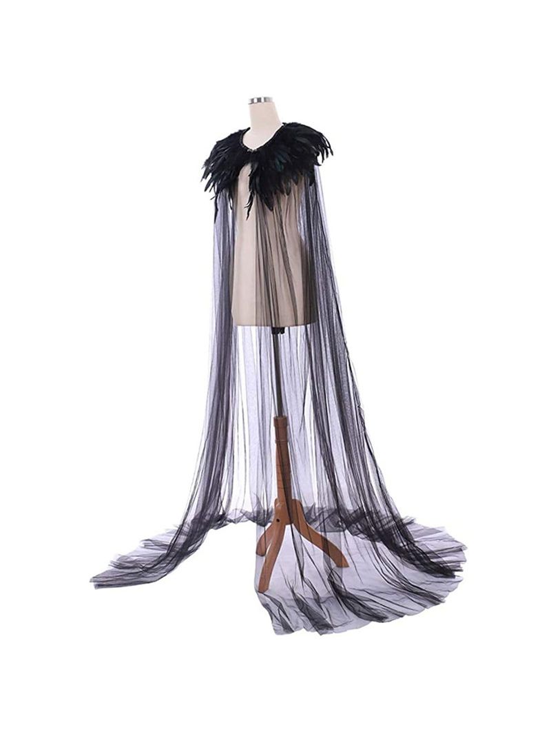 Накидка С Перьями