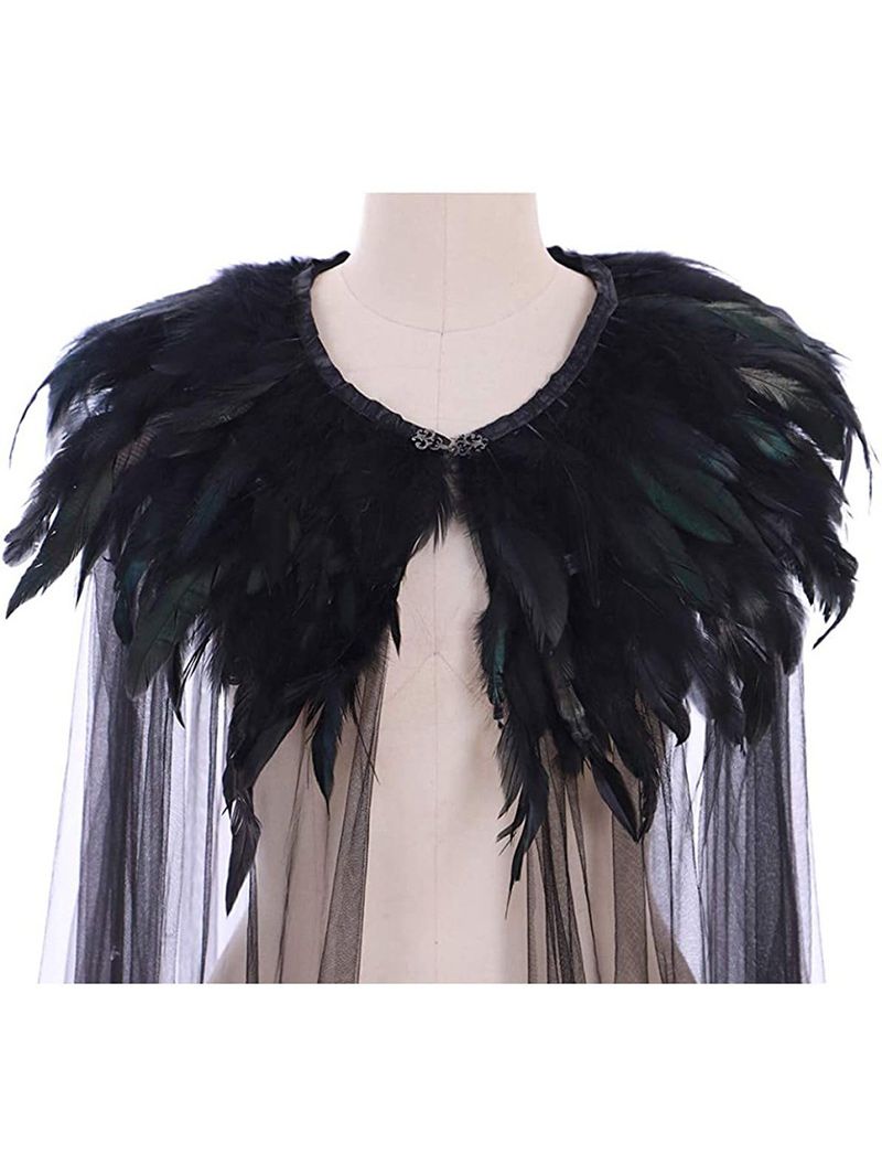 Накидка С Перьями