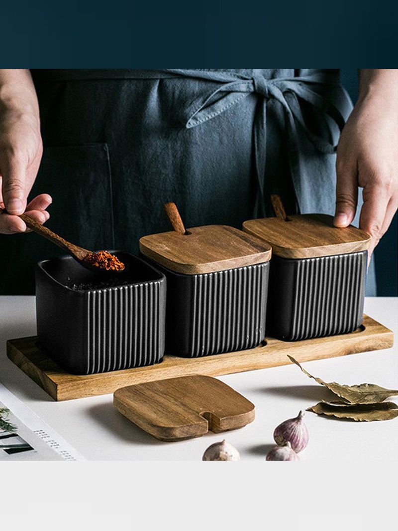 Набор Сахарница И Солонка На Подставке