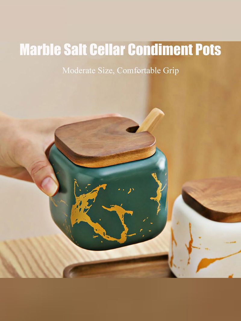 Набор Сахарница И Солонка На Подставке