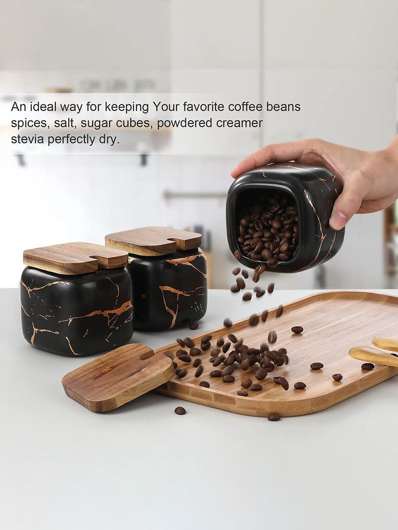 Набор Сахарница И Солонка На Подставке