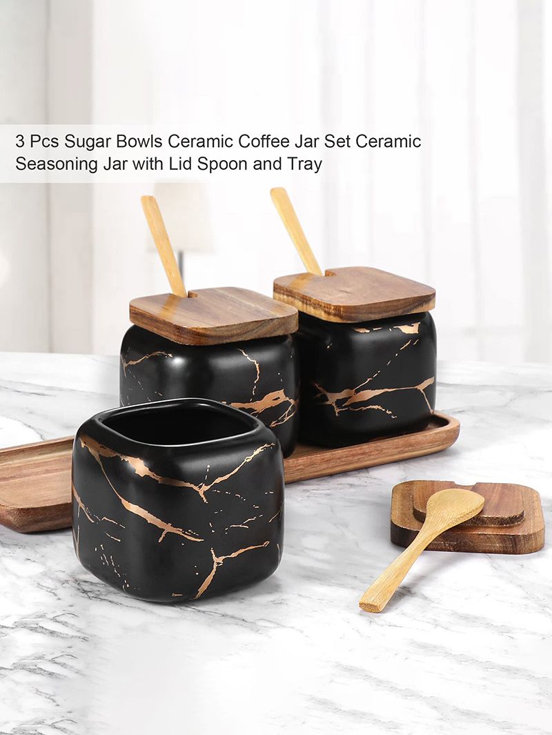 Набор Сахарница И Солонка На Подставке