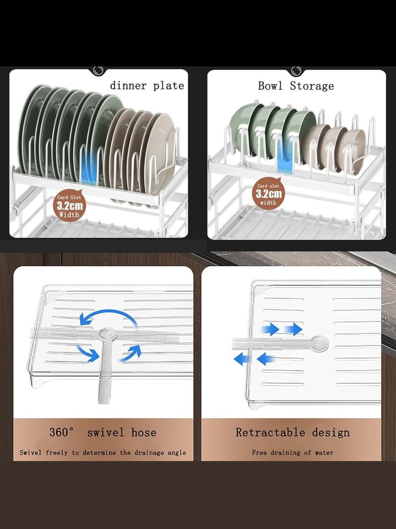 Двойная Сушилка Для Посуды