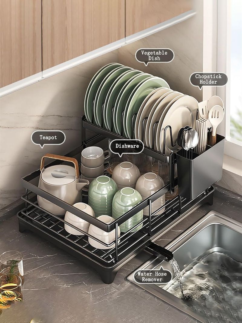 Двойная Сушилка Для Посуды