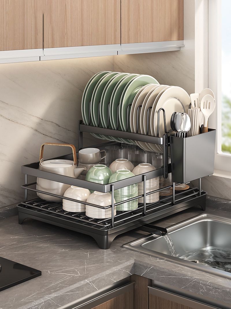 Двойная Сушилка Для Посуды