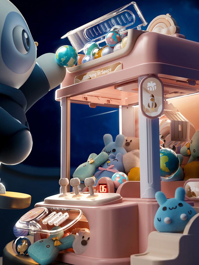 Автомат С Игрушками Хватайка