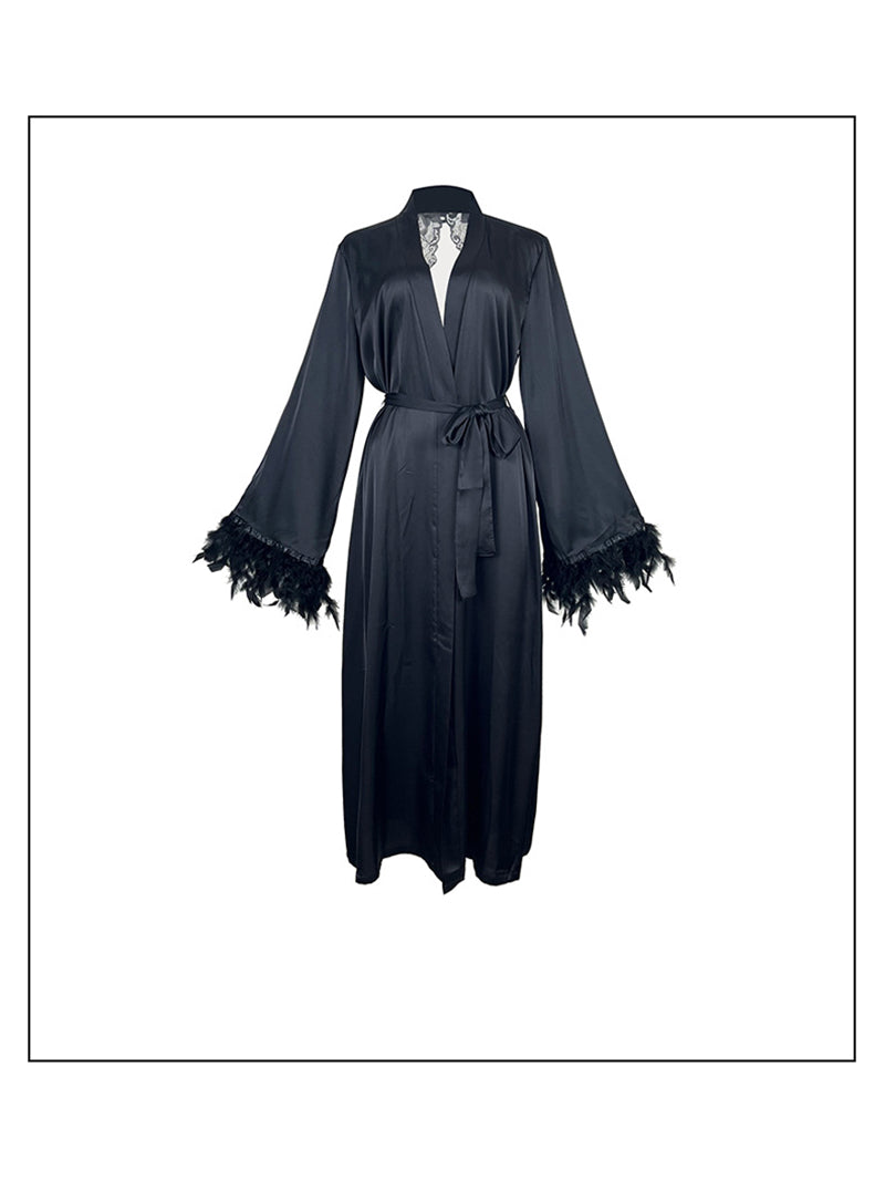 Пеньюар С Перьями