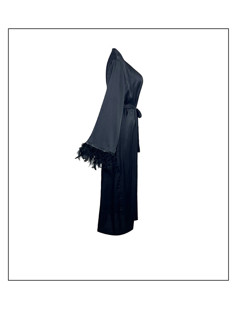 Пеньюар С Перьями