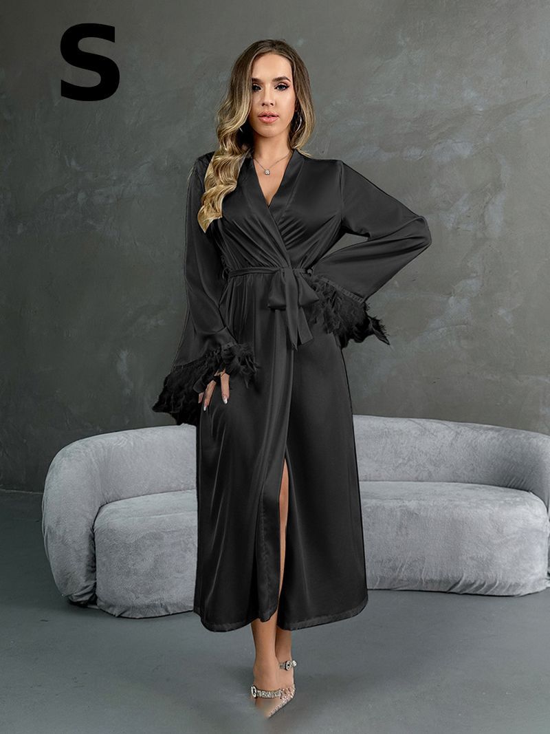 Пеньюар С Перьями