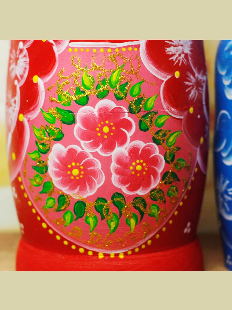 Матрешка Деревянная 10 Штук