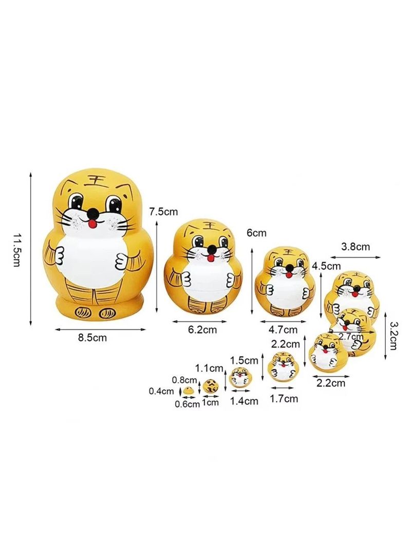 Матрешка Деревянная 10 Штук