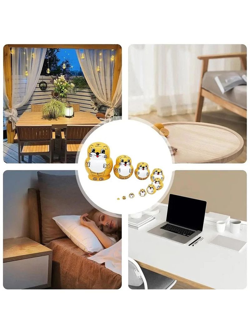 Матрешка Деревянная 10 Штук