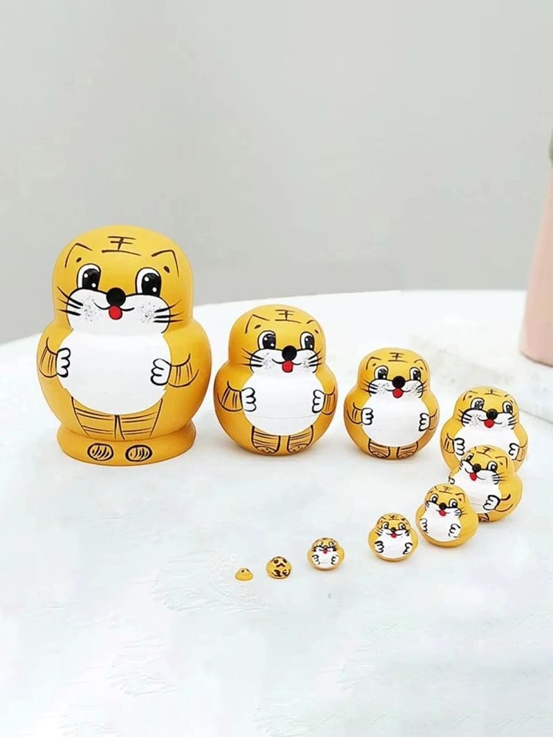 Матрешка Деревянная 10 Штук