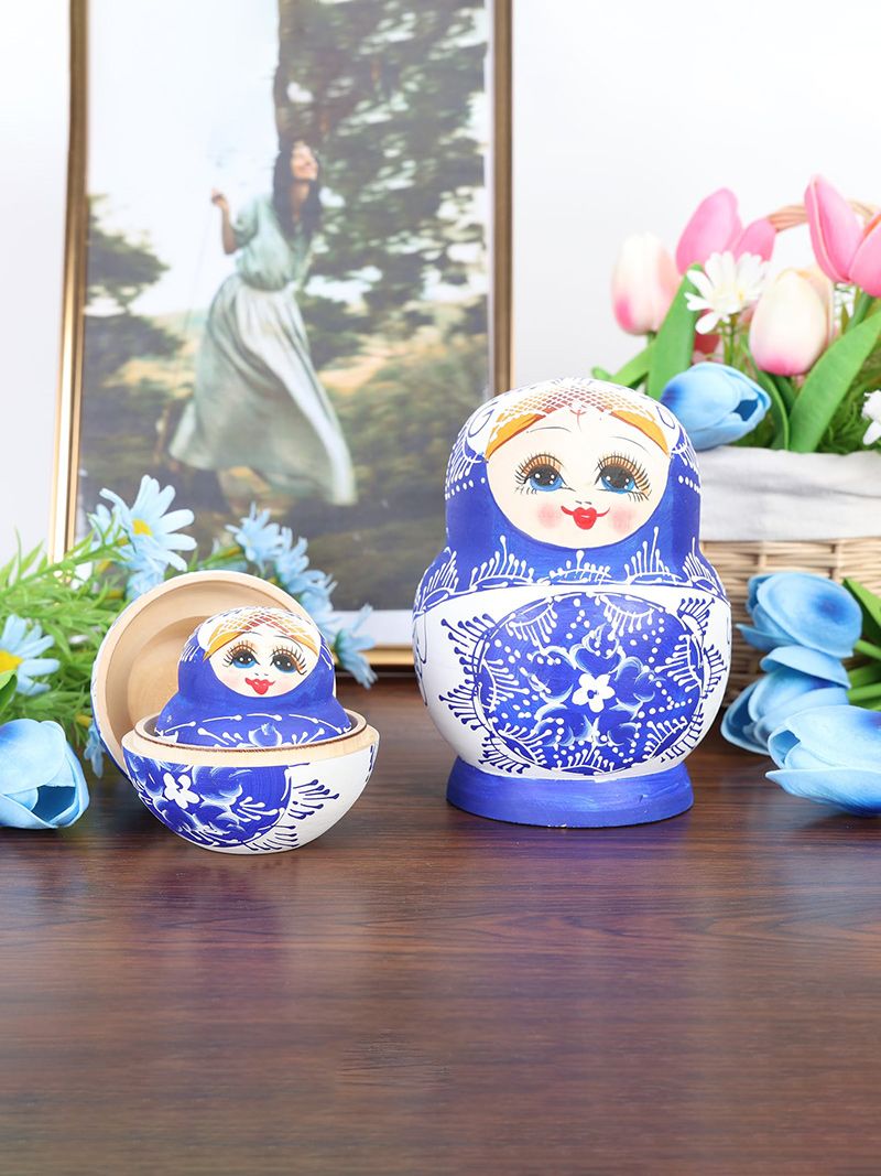 Матрешка Деревянная 10 Штук