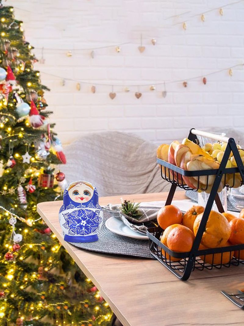 Матрешка Деревянная 10 Штук