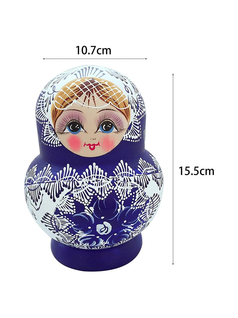 Матрешка Деревянная 10 Штук