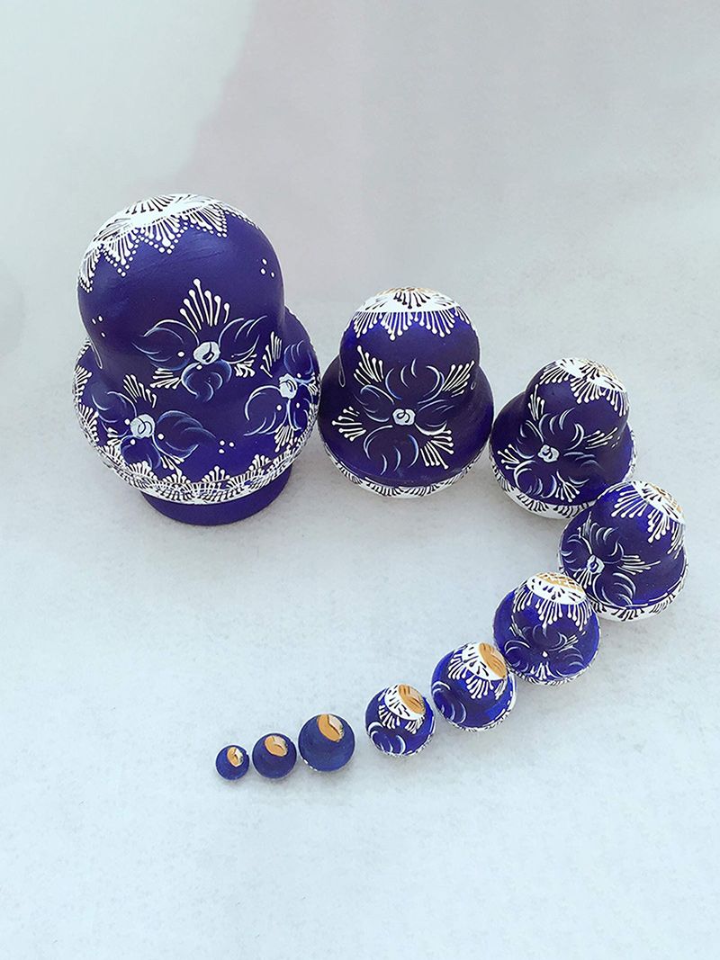 Матрешка Деревянная 10 Штук