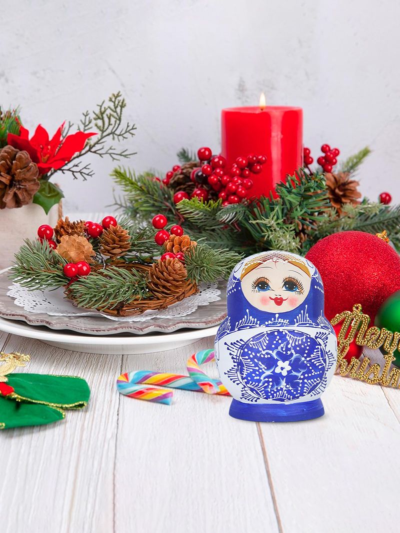 Матрешка Деревянная 10 Штук