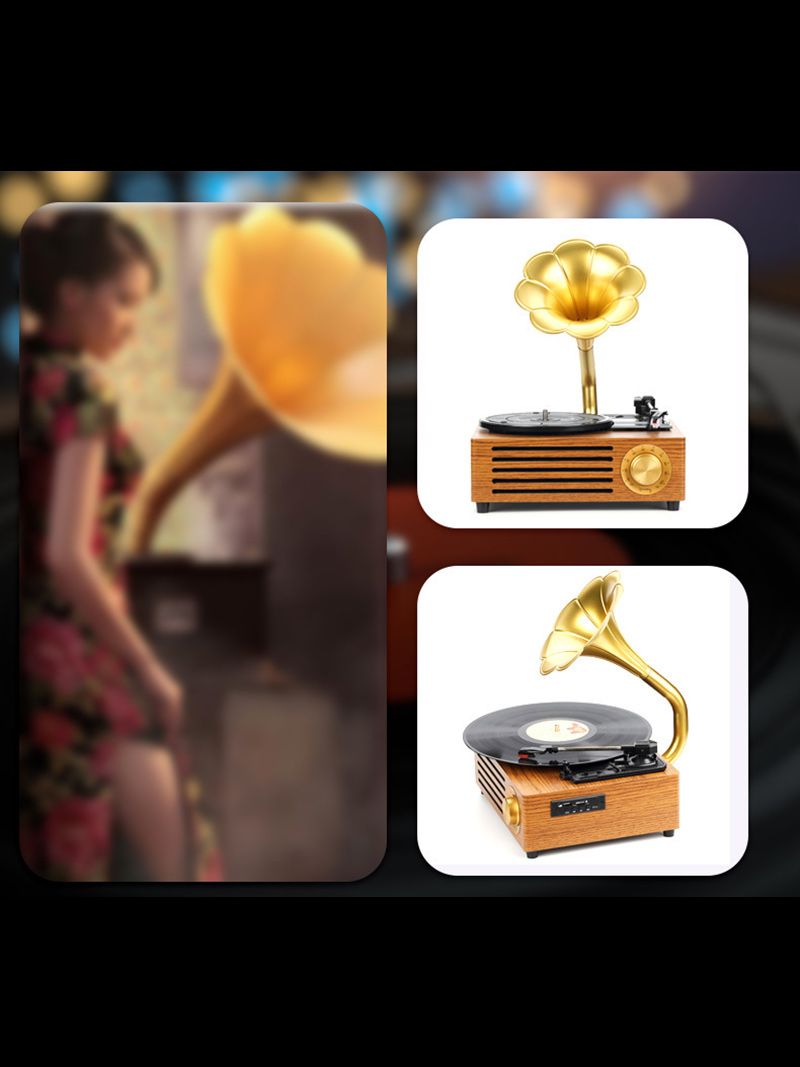 Проигрыватель Виниловых Пластинок Ретро