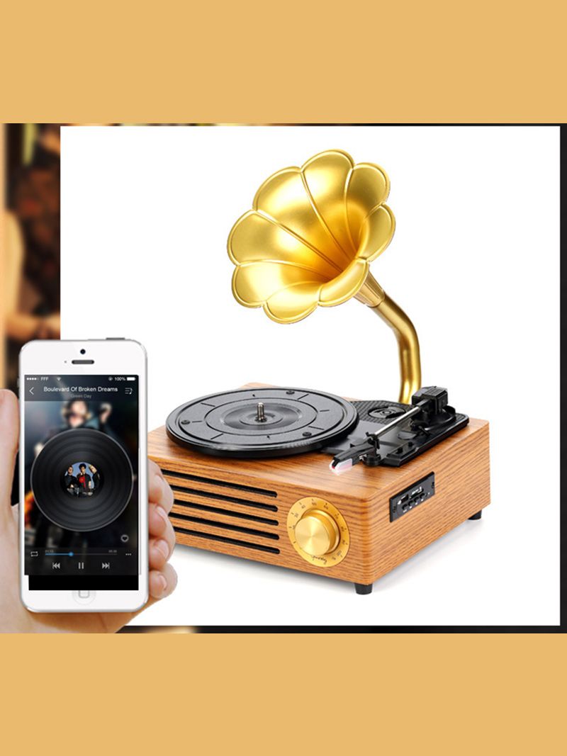 Проигрыватель Виниловых Пластинок Ретро