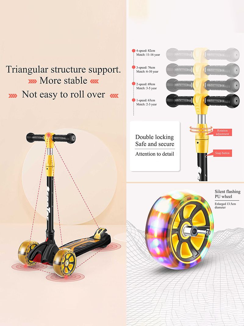 Самокат Трехколесный Для Девочки