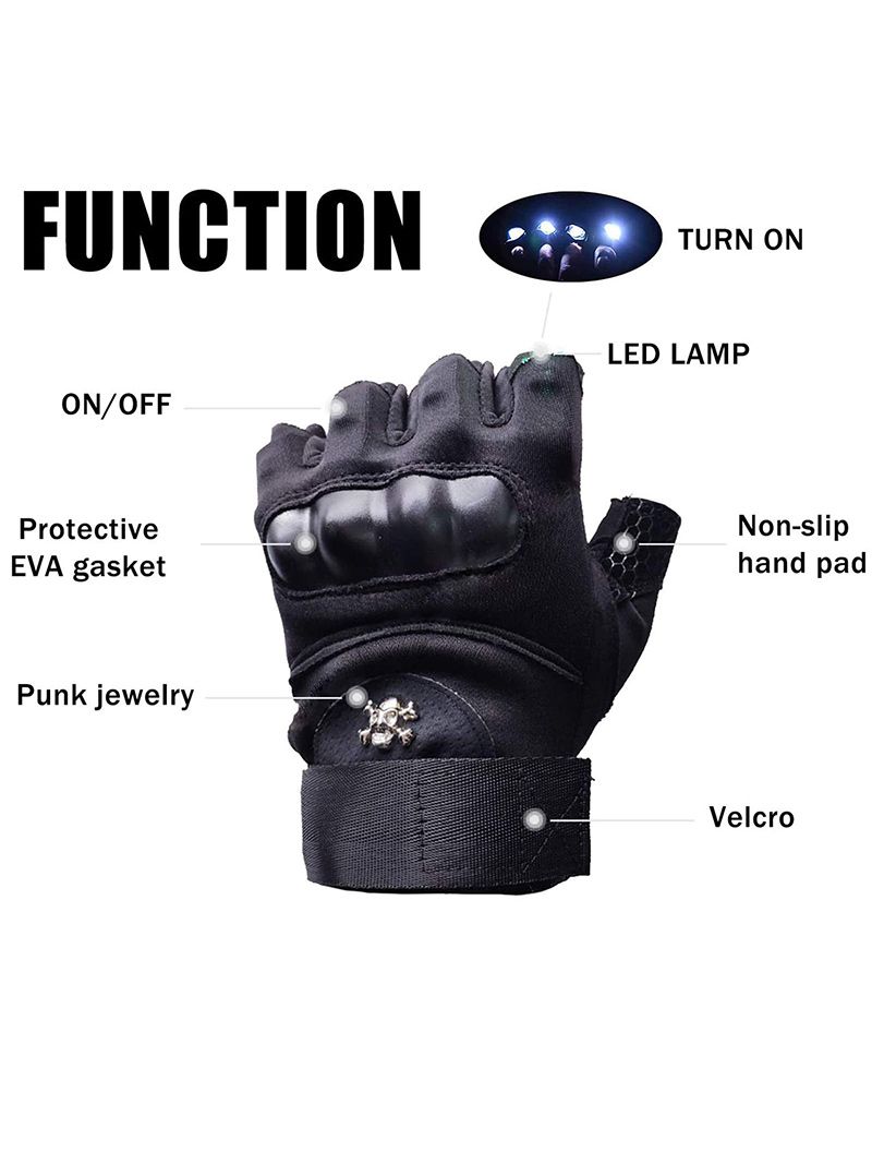 Перчатки С Фонариком