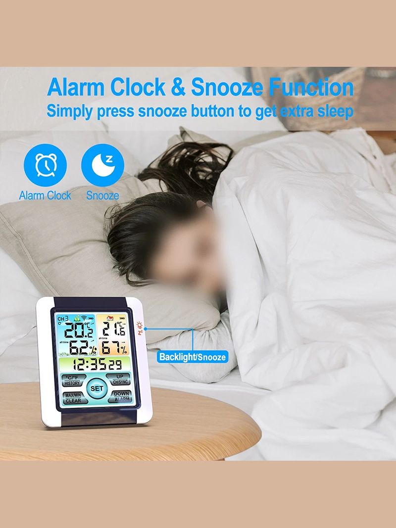 Метеостанция Домашняя С Выносным Датчиком