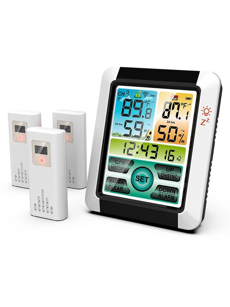 Метеостанция Домашняя С Выносным Датчиком